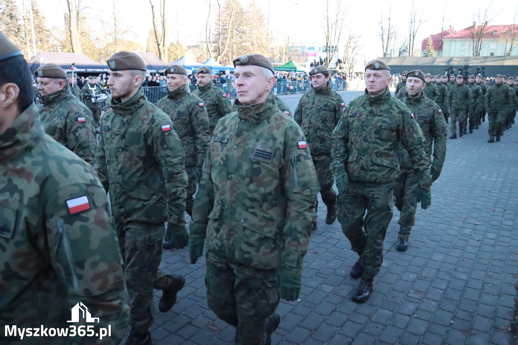 Fotorelacja: Uroczysta Przysięga Wojskowa Żołnierzy 13 Śląskiej Brygady Obrony Terytorialnej