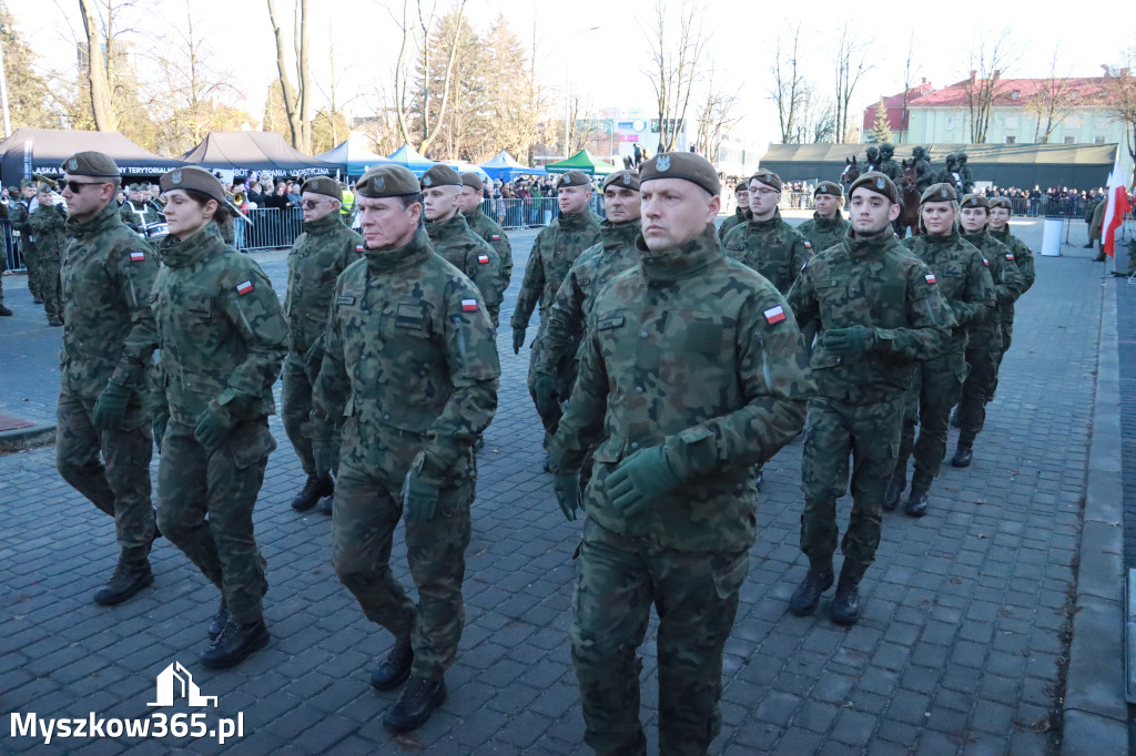 Fotorelacja: Uroczysta Przysięga Wojskowa Żołnierzy 13 Śląskiej Brygady Obrony Terytorialnej