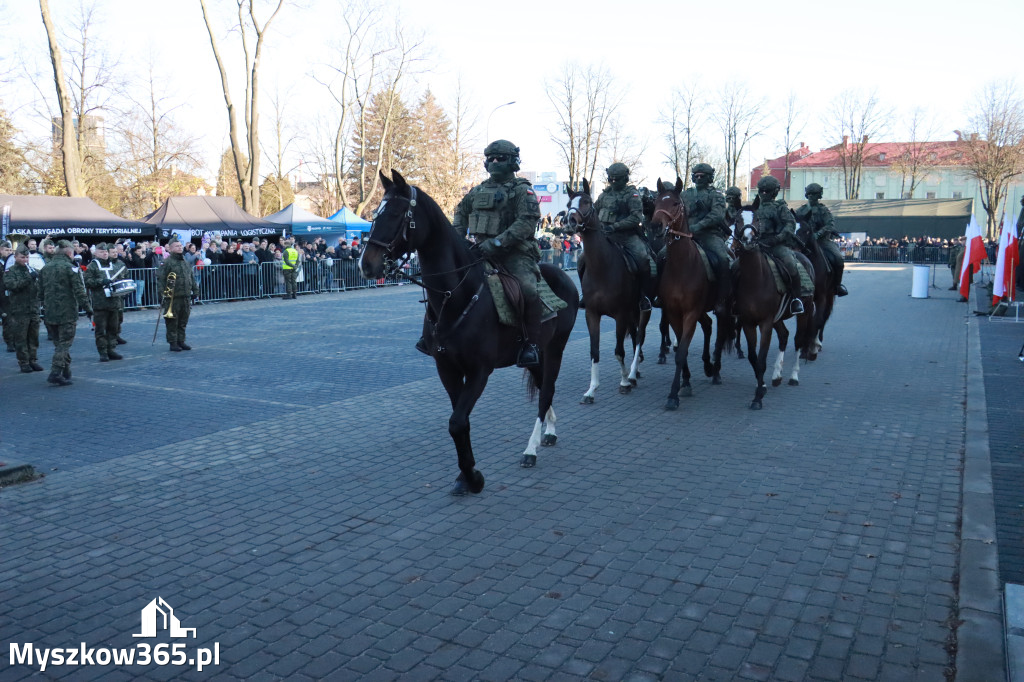 Fotorelacja: Uroczysta Przysięga Wojskowa Żołnierzy 13 Śląskiej Brygady Obrony Terytorialnej