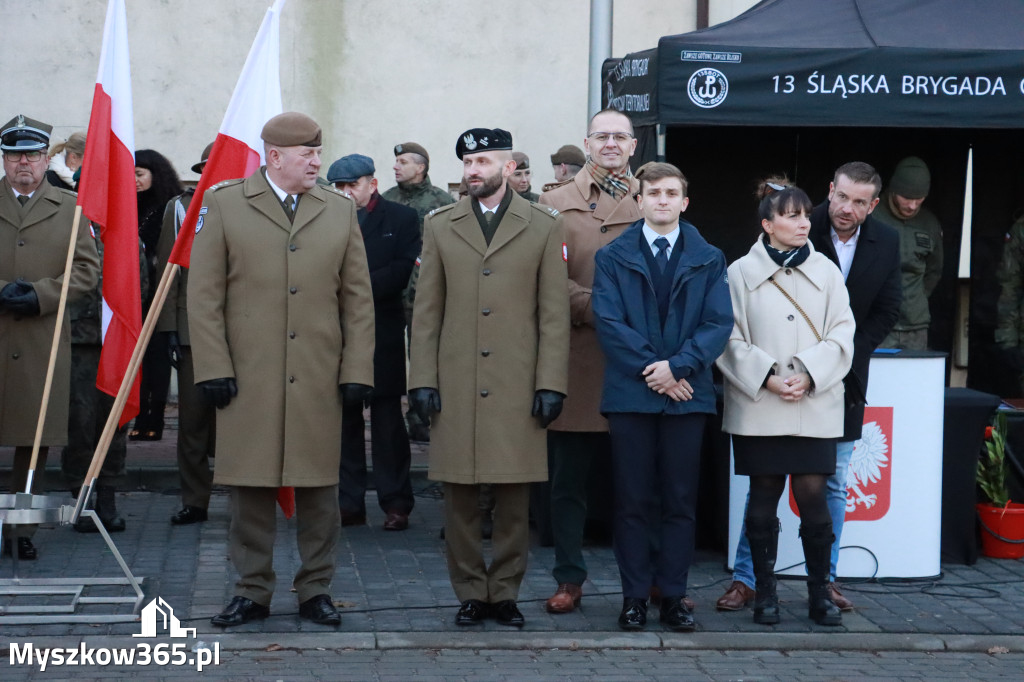 Fotorelacja: Uroczysta Przysięga Wojskowa Żołnierzy 13 Śląskiej Brygady Obrony Terytorialnej