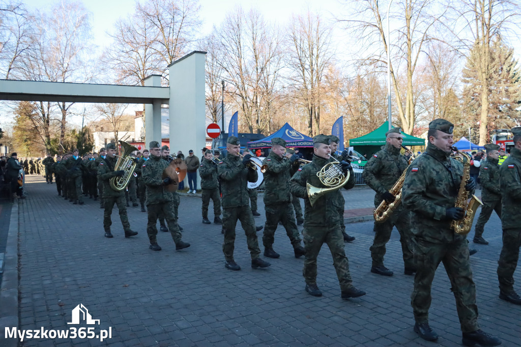 Fotorelacja: Uroczysta Przysięga Wojskowa Żołnierzy 13 Śląskiej Brygady Obrony Terytorialnej