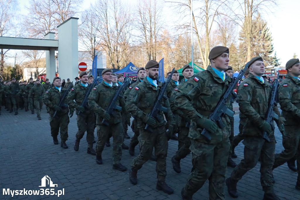 Fotorelacja: Uroczysta Przysięga Wojskowa Żołnierzy 13 Śląskiej Brygady Obrony Terytorialnej