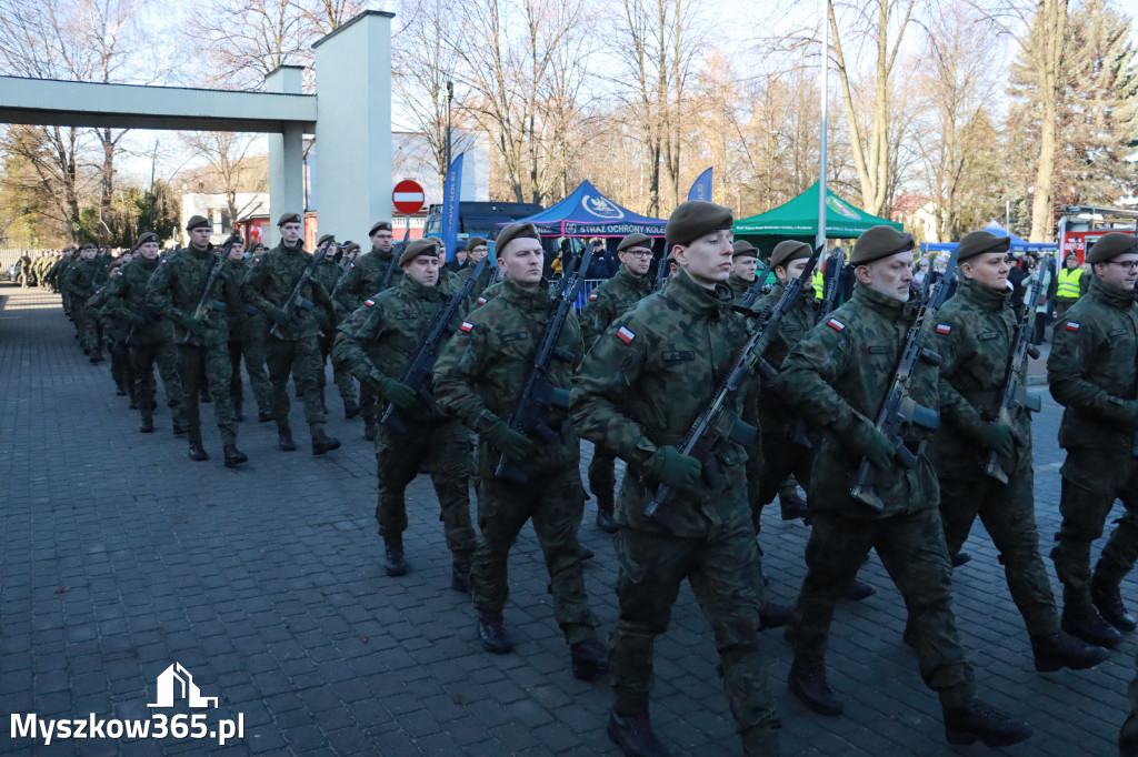 Fotorelacja: Uroczysta Przysięga Wojskowa Żołnierzy 13 Śląskiej Brygady Obrony Terytorialnej