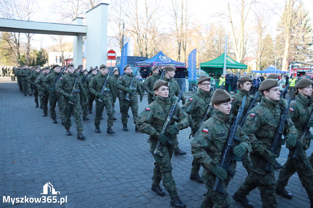 Fotorelacja: Uroczysta Przysięga Wojskowa Żołnierzy 13 Śląskiej Brygady Obrony Terytorialnej