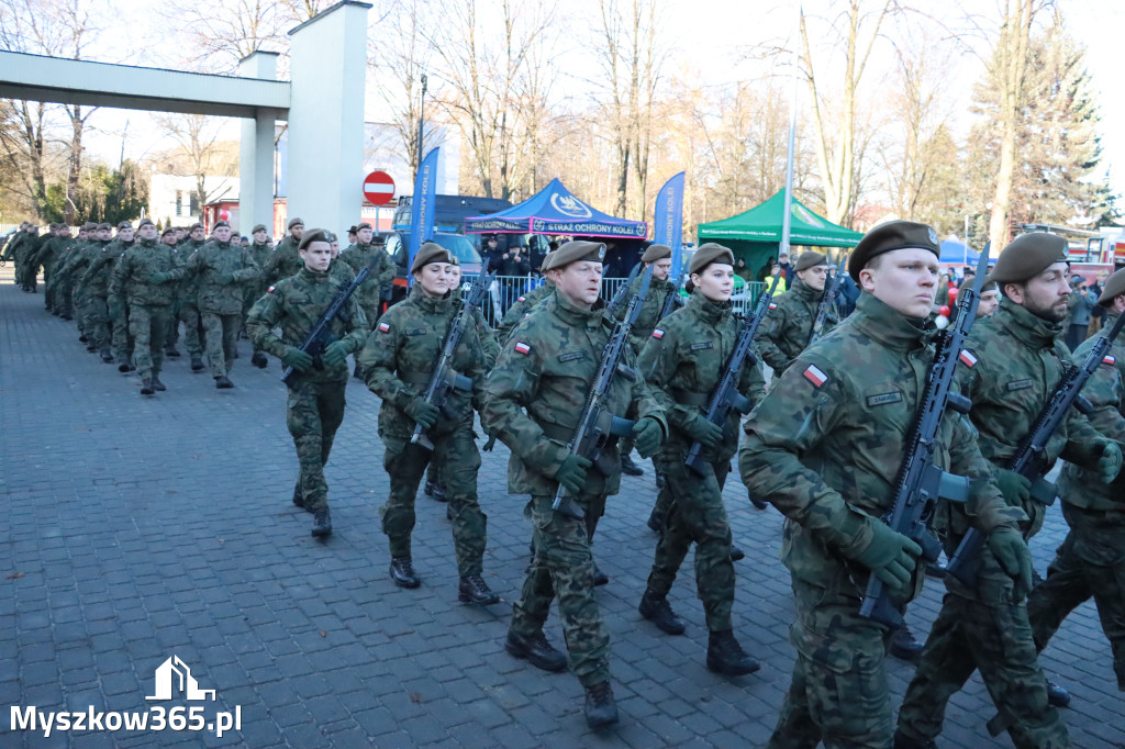 Fotorelacja: Uroczysta Przysięga Wojskowa Żołnierzy 13 Śląskiej Brygady Obrony Terytorialnej