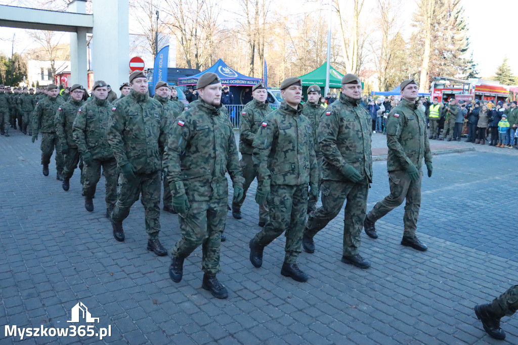 Fotorelacja: Uroczysta Przysięga Wojskowa Żołnierzy 13 Śląskiej Brygady Obrony Terytorialnej