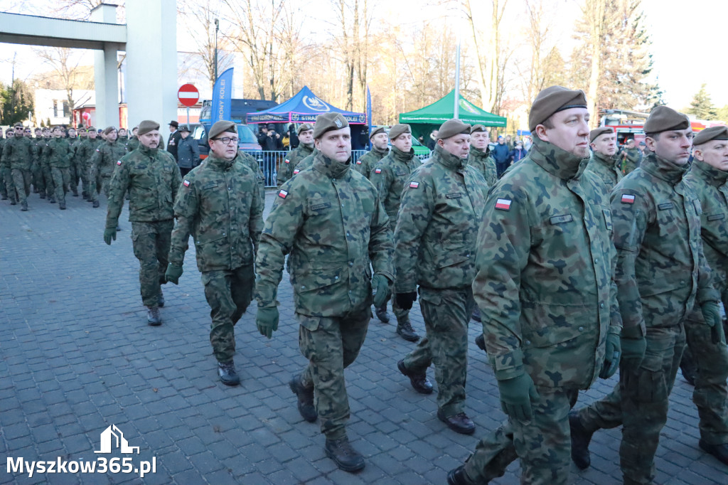 Fotorelacja: Uroczysta Przysięga Wojskowa Żołnierzy 13 Śląskiej Brygady Obrony Terytorialnej