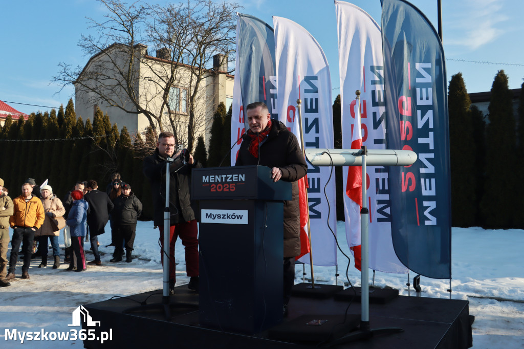  Fotorelacja: Sławomir Mentzen w Myszkowie