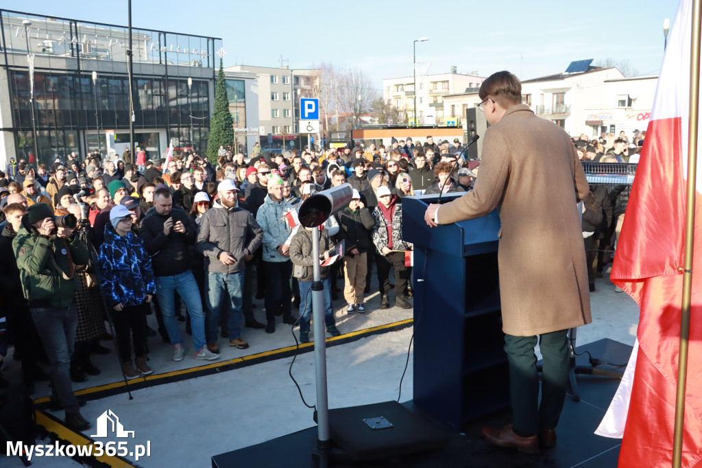  Fotorelacja: Sławomir Mentzen w Myszkowie