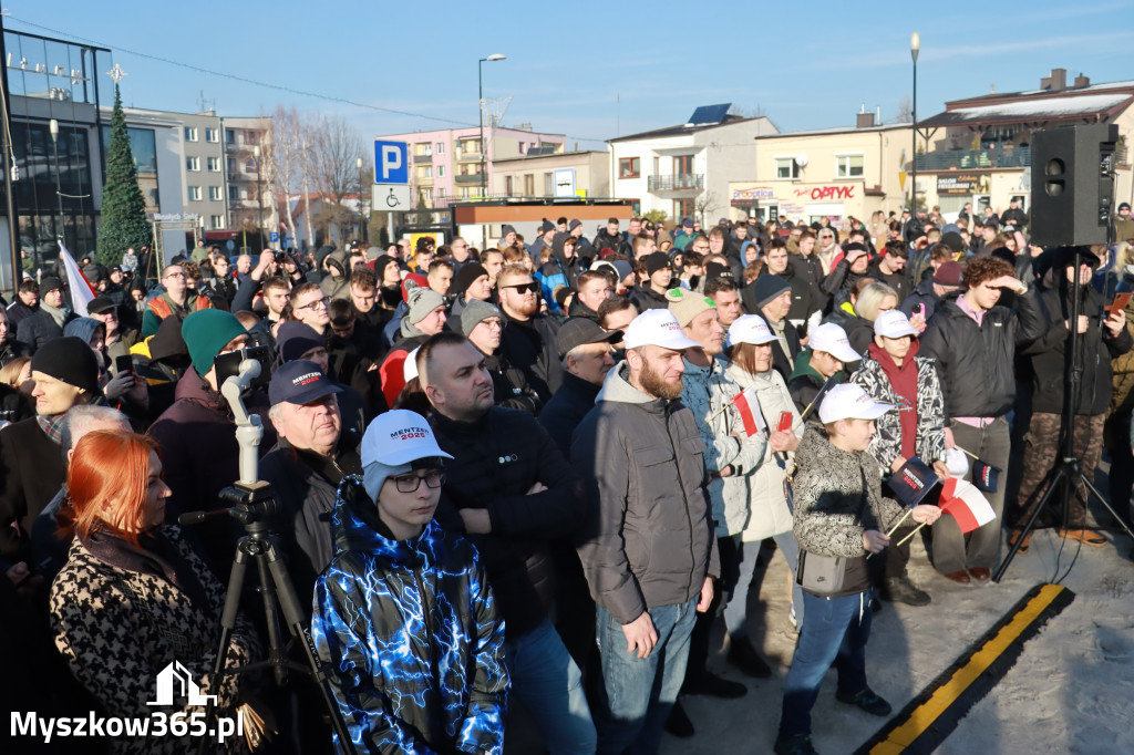  Fotorelacja: Sławomir Mentzen w Myszkowie