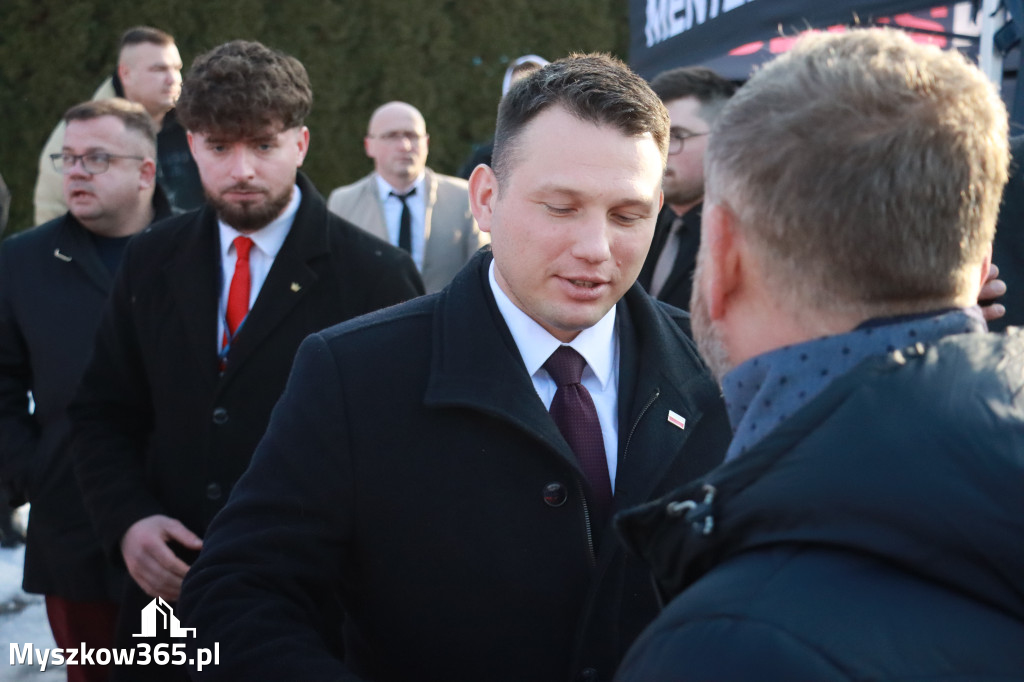  Fotorelacja: Sławomir Mentzen w Myszkowie