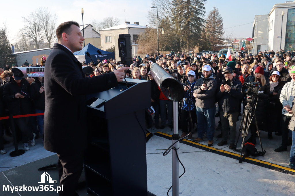  Fotorelacja: Sławomir Mentzen w Myszkowie