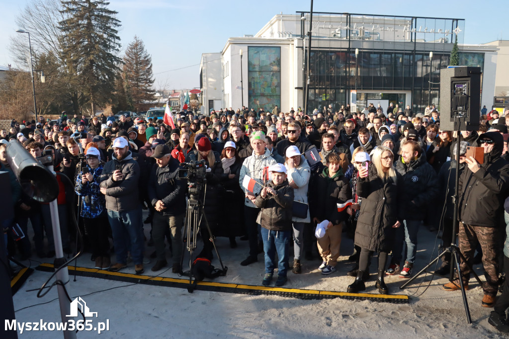  Fotorelacja: Sławomir Mentzen w Myszkowie