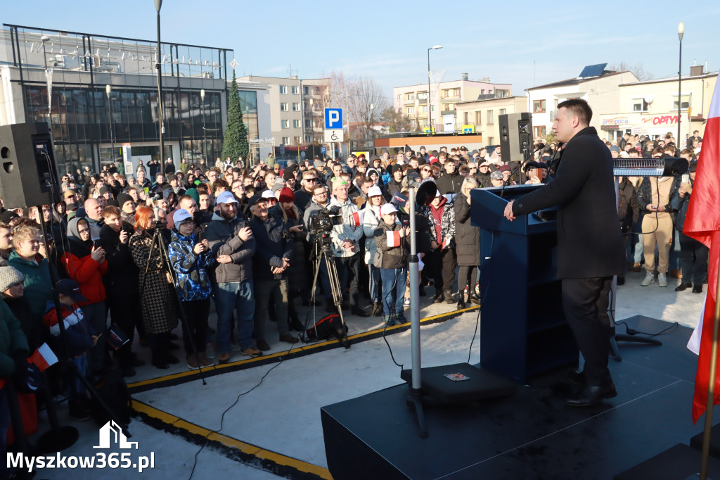  Fotorelacja: Sławomir Mentzen w Myszkowie