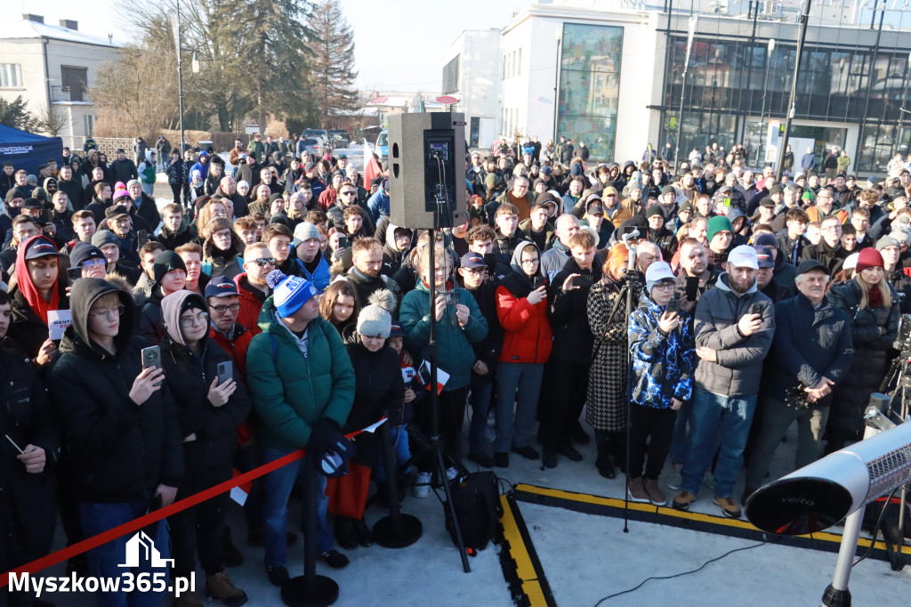  Fotorelacja: Sławomir Mentzen w Myszkowie