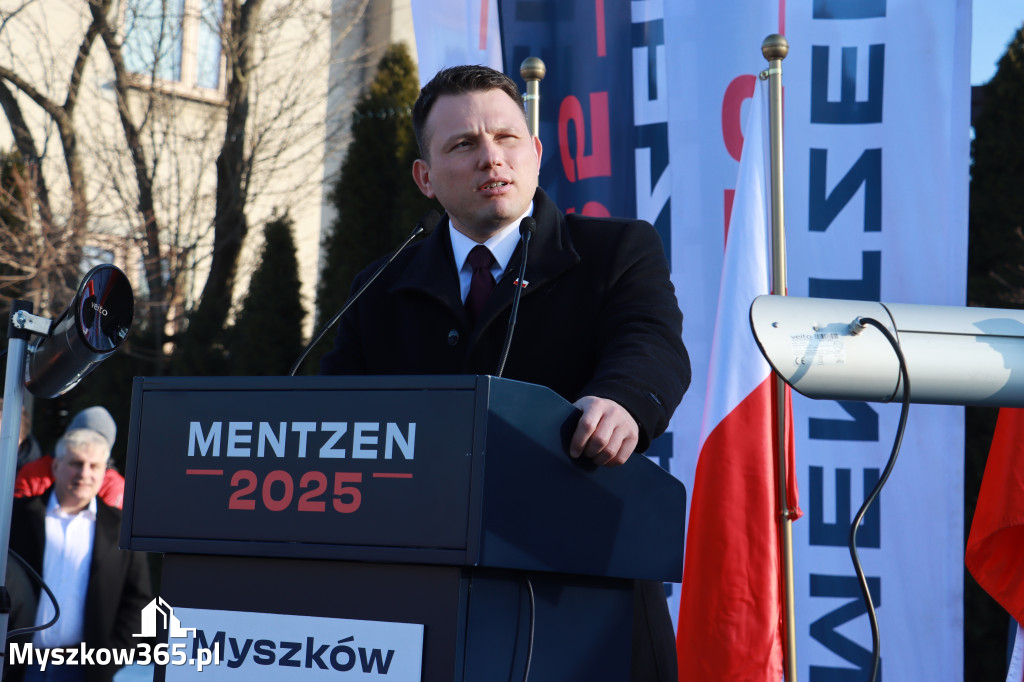  Fotorelacja: Sławomir Mentzen w Myszkowie