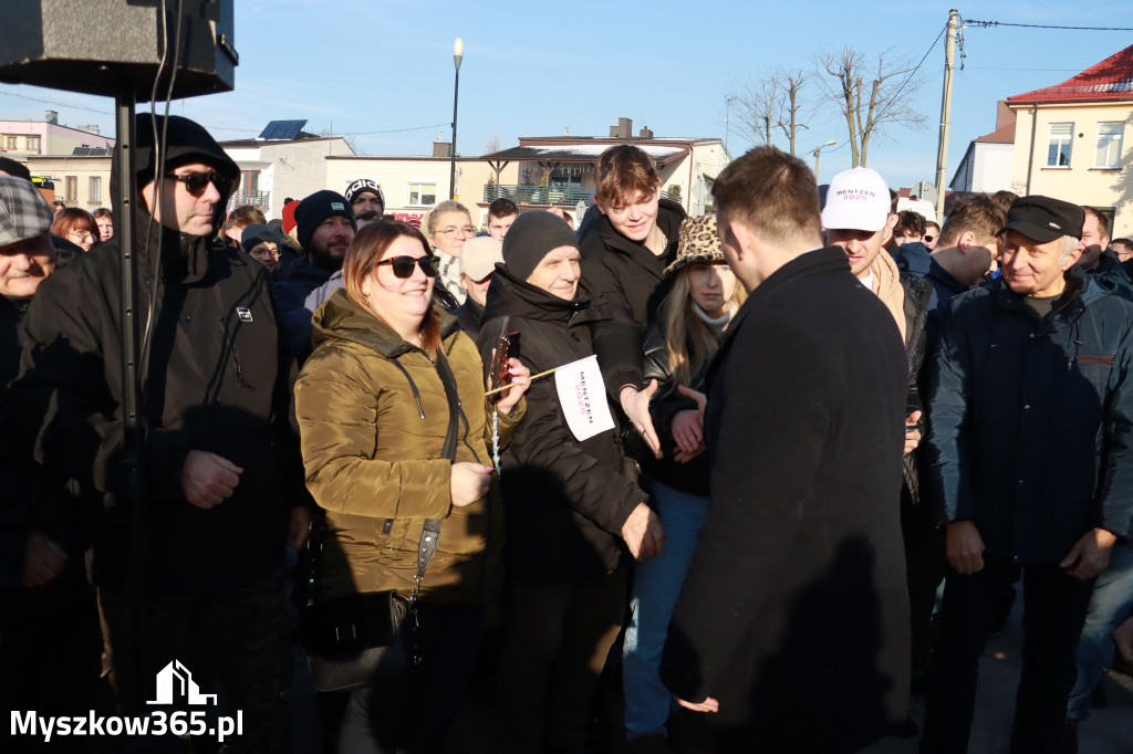  Fotorelacja: Sławomir Mentzen w Myszkowie