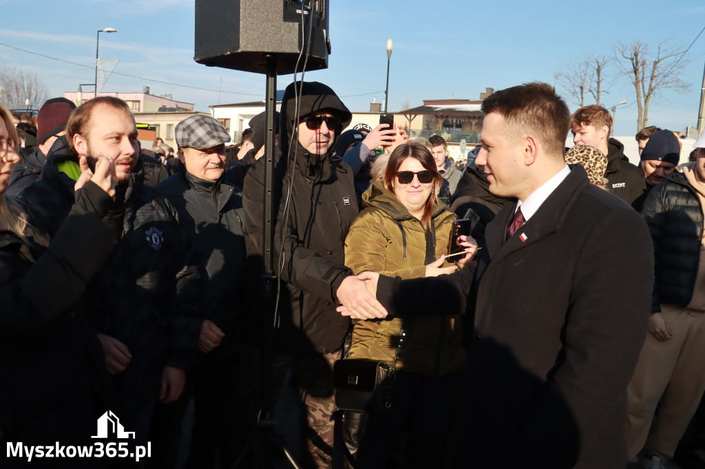  Fotorelacja: Sławomir Mentzen w Myszkowie