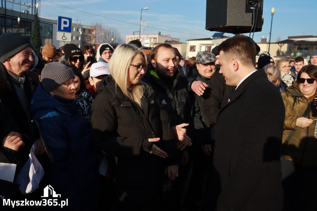  Fotorelacja: Sławomir Mentzen w Myszkowie