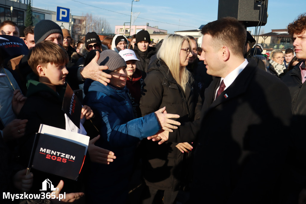  Fotorelacja: Sławomir Mentzen w Myszkowie