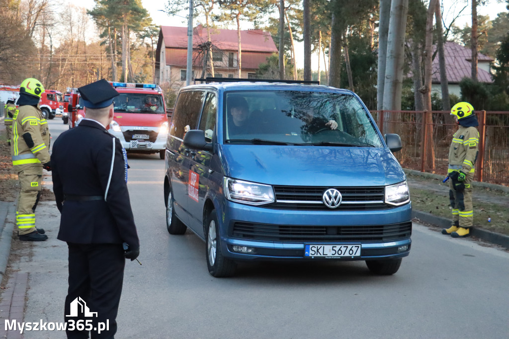 Fotorelacja: Przekazanie wozu strażackiego dla OSP Żarki Letnisko