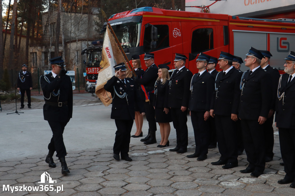 Fotorelacja: Przekazanie wozu strażackiego dla OSP Żarki Letnisko