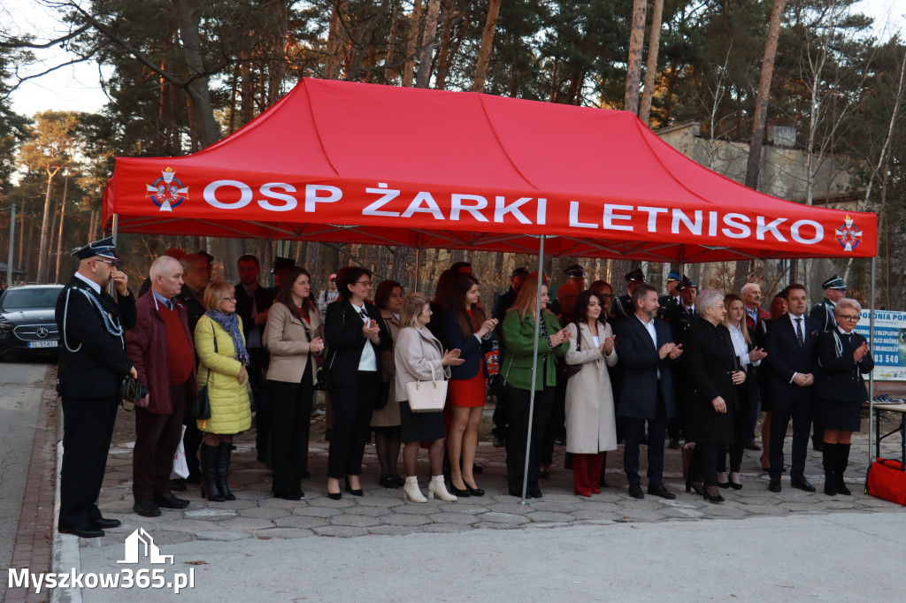 Fotorelacja: Przekazanie wozu strażackiego dla OSP Żarki Letnisko