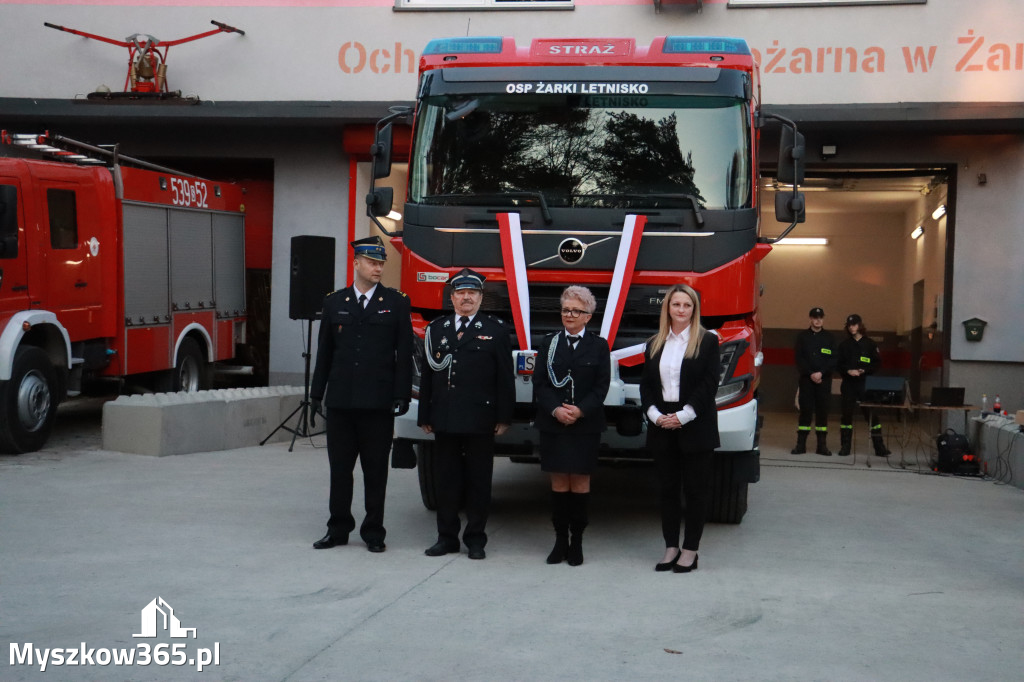 Fotorelacja: Przekazanie wozu strażackiego dla OSP Żarki Letnisko