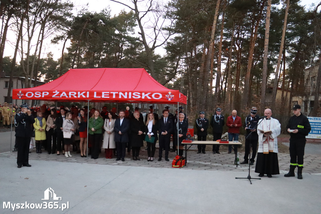 Fotorelacja: Przekazanie wozu strażackiego dla OSP Żarki Letnisko