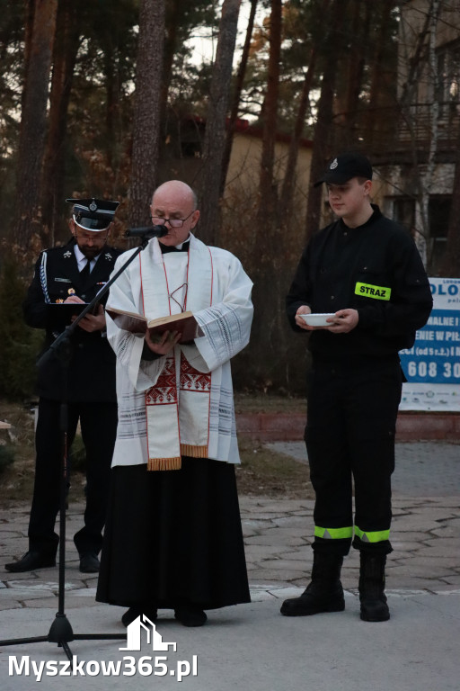 Fotorelacja: Przekazanie wozu strażackiego dla OSP Żarki Letnisko