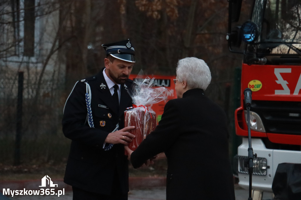 Fotorelacja: Przekazanie wozu strażackiego dla OSP Żarki Letnisko