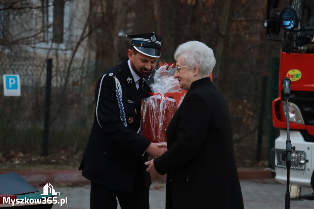 Fotorelacja: Przekazanie wozu strażackiego dla OSP Żarki Letnisko