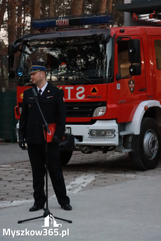 Fotorelacja: Przekazanie wozu strażackiego dla OSP Żarki Letnisko