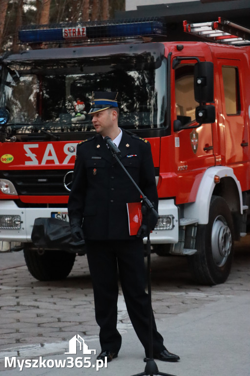 Fotorelacja: Przekazanie wozu strażackiego dla OSP Żarki Letnisko