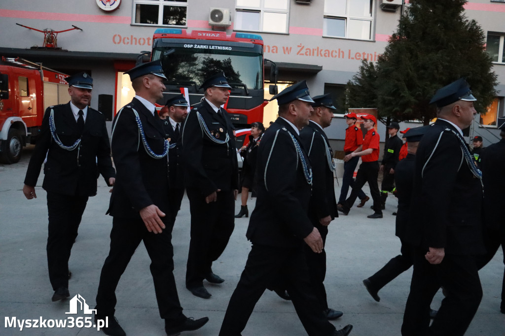 Fotorelacja: Przekazanie wozu strażackiego dla OSP Żarki Letnisko