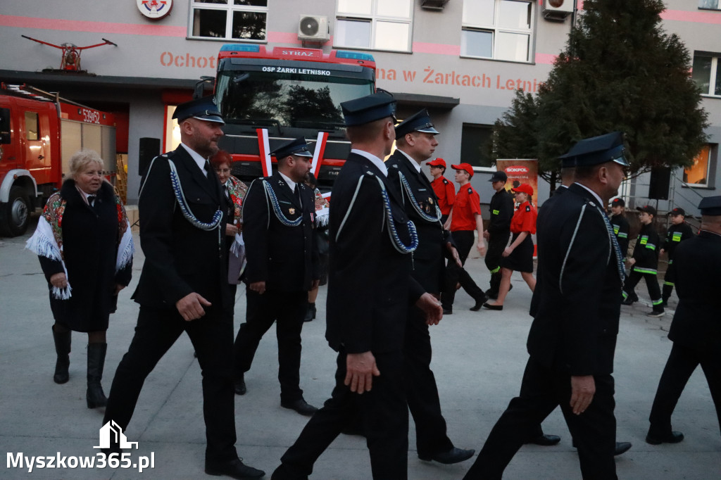 Fotorelacja: Przekazanie wozu strażackiego dla OSP Żarki Letnisko