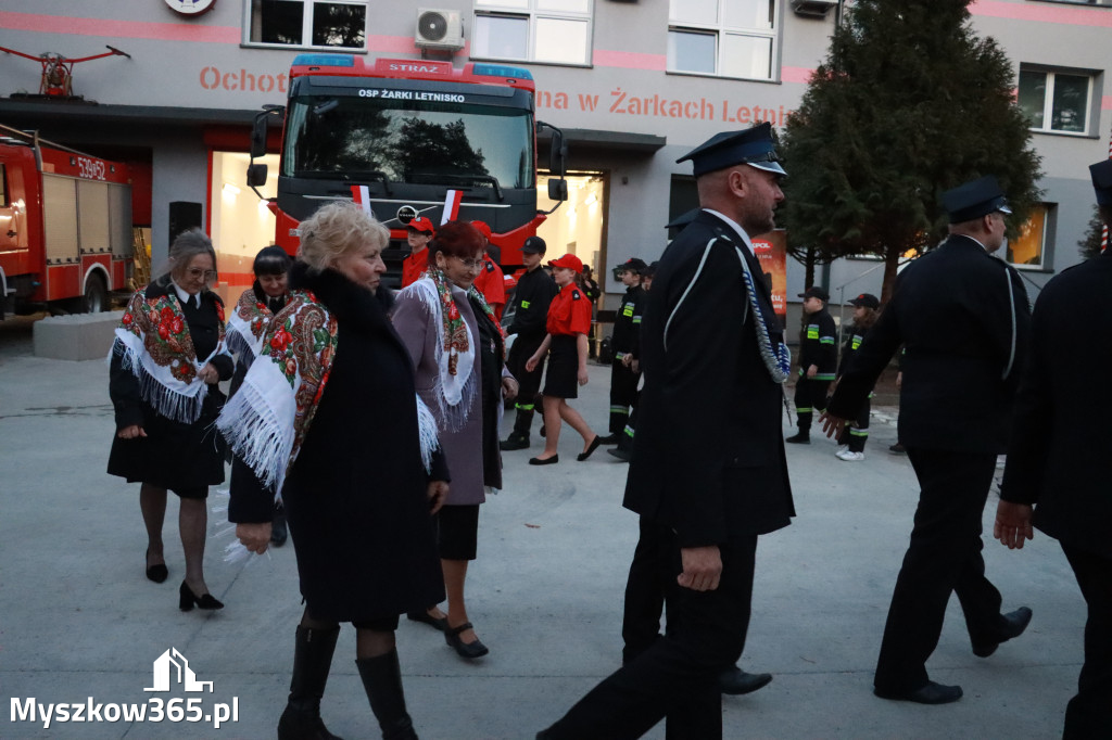 Fotorelacja: Przekazanie wozu strażackiego dla OSP Żarki Letnisko