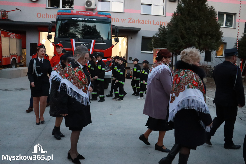 Fotorelacja: Przekazanie wozu strażackiego dla OSP Żarki Letnisko