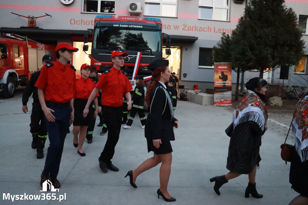 Fotorelacja: Przekazanie wozu strażackiego dla OSP Żarki Letnisko