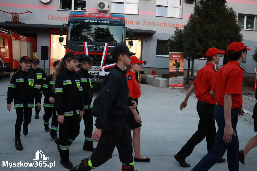 Fotorelacja: Przekazanie wozu strażackiego dla OSP Żarki Letnisko