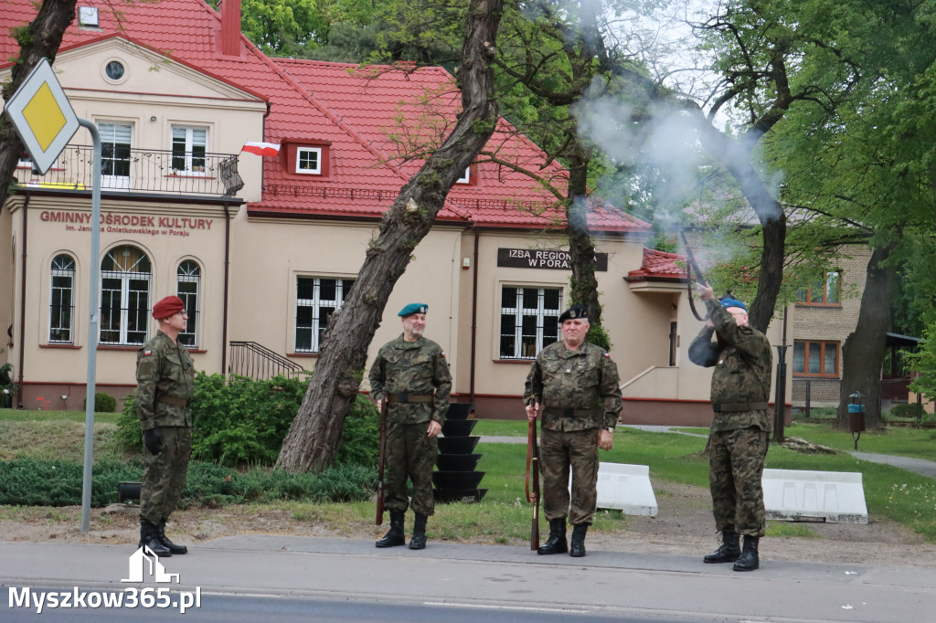 Fotorelacja: Gminne Obchody Święta Konstytucji i Dnia Strażaka w Poraju