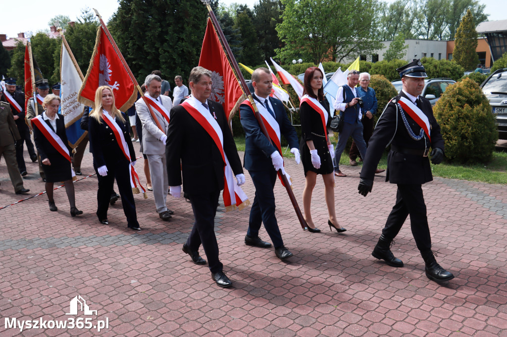 Fotorelacja: Obchody Święta Konstytucji 3 Maja w Myszkowie