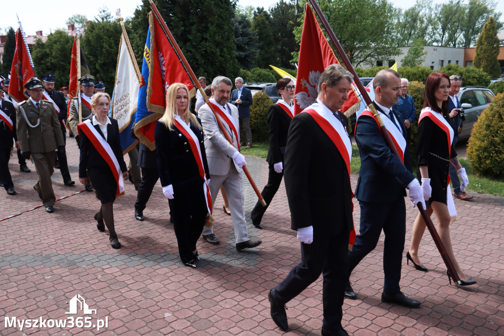 Fotorelacja: Obchody Święta Konstytucji 3 Maja w Myszkowie