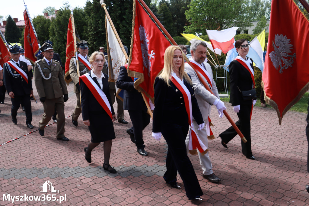 Fotorelacja: Obchody Święta Konstytucji 3 Maja w Myszkowie