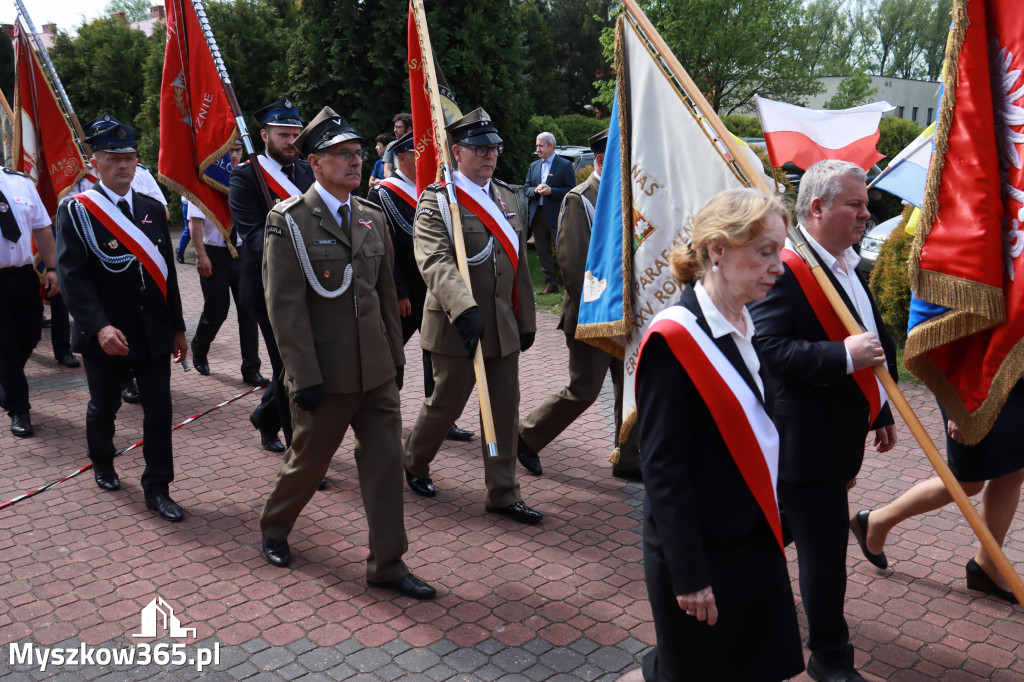 Fotorelacja: Obchody Święta Konstytucji 3 Maja w Myszkowie