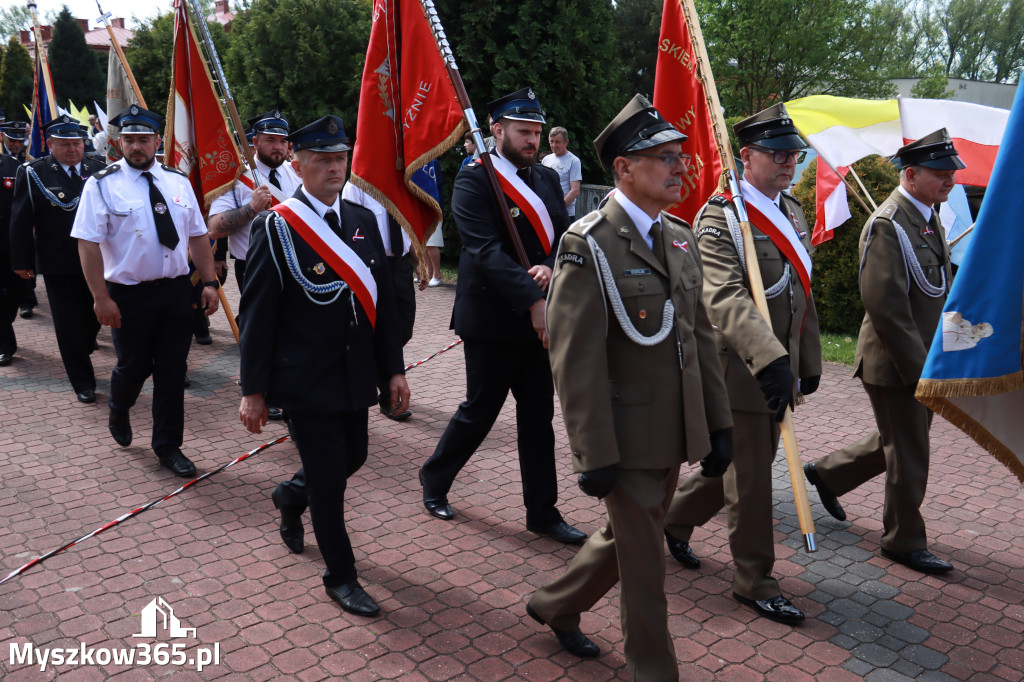 Fotorelacja: Obchody Święta Konstytucji 3 Maja w Myszkowie