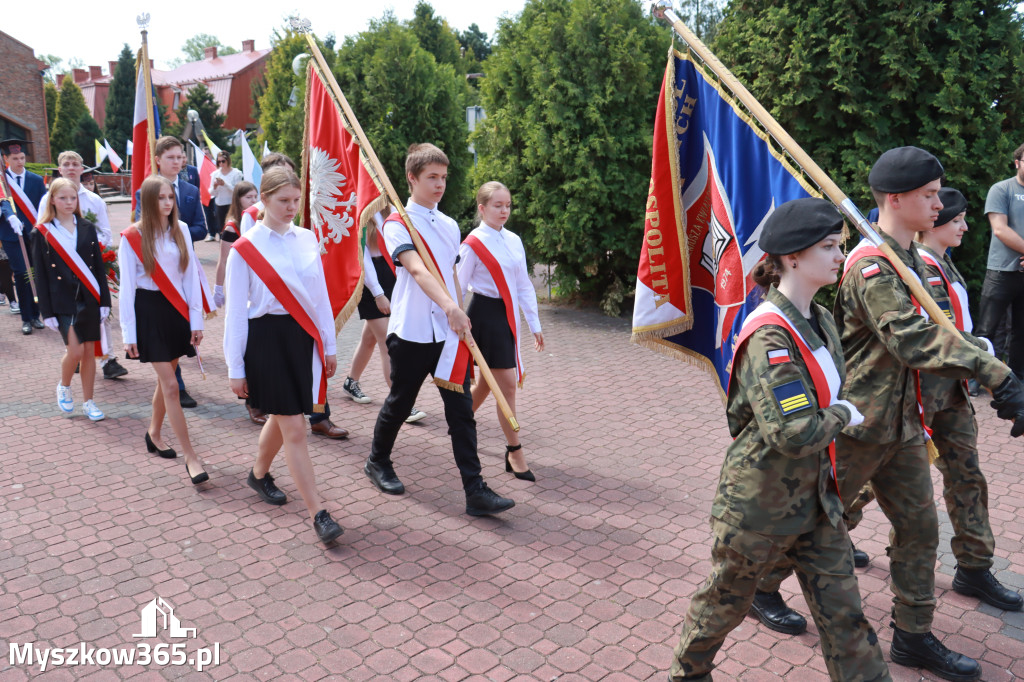Fotorelacja: Obchody Święta Konstytucji 3 Maja w Myszkowie