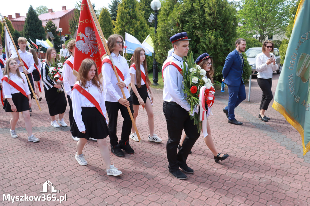 Fotorelacja: Obchody Święta Konstytucji 3 Maja w Myszkowie