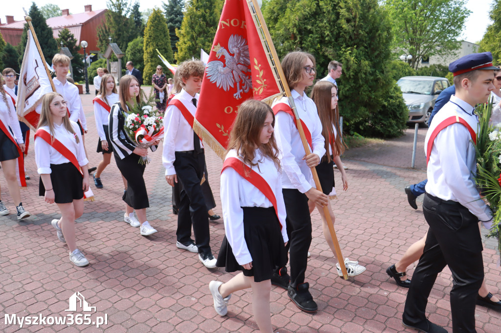 Fotorelacja: Obchody Święta Konstytucji 3 Maja w Myszkowie