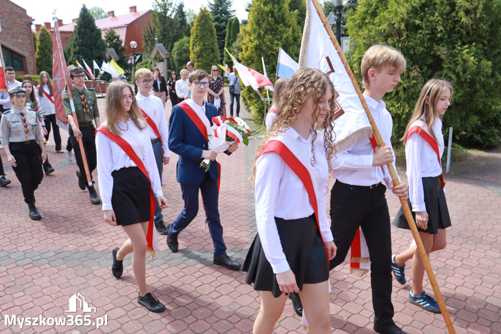 Fotorelacja: Obchody Święta Konstytucji 3 Maja w Myszkowie